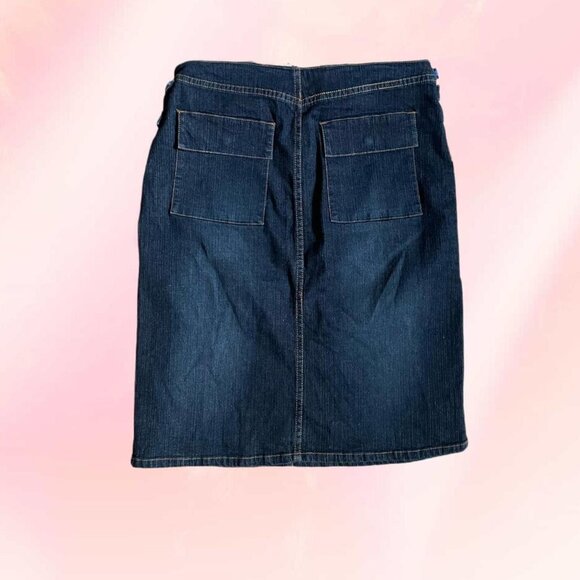 Tyte Y2K denim midi jean skirt - Picture 2 of 5